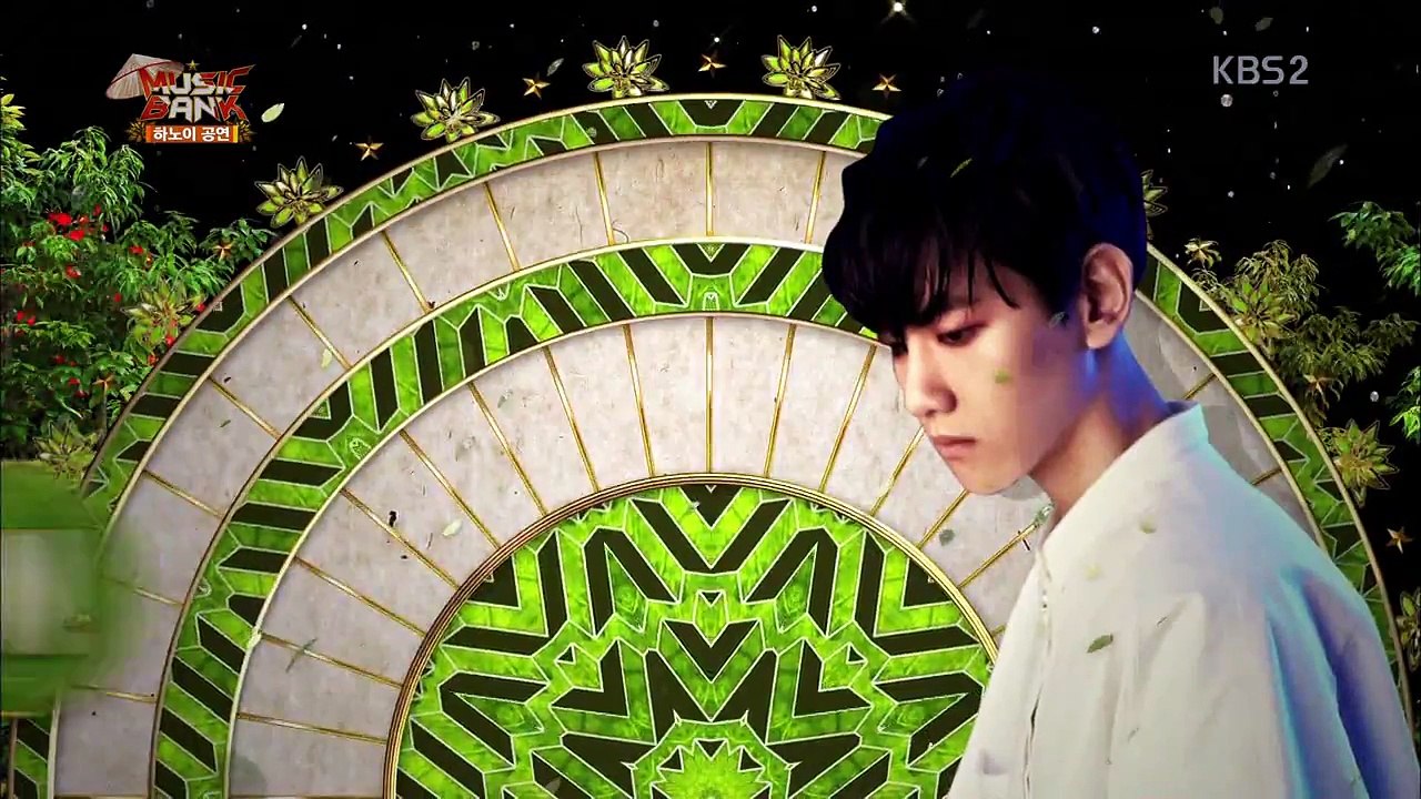 [1080P] [HD] 150408 EXO (엑소) - Overdose (중독) + Lucky @ MUSIC BANK IN HANOI (뮤직뱅크 in 하노이)