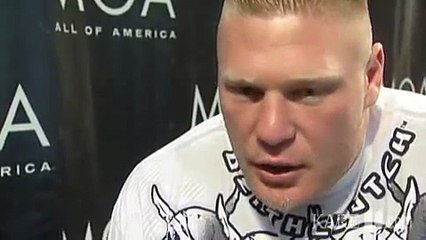 Brock Lesnar "I would enjoy fighting Fedor"