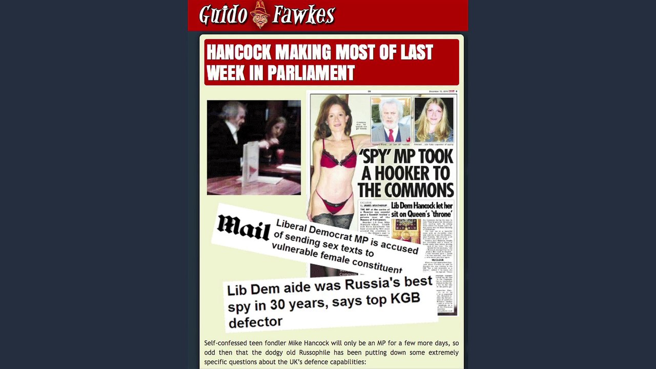 Media Review - GUIDO FAWKES