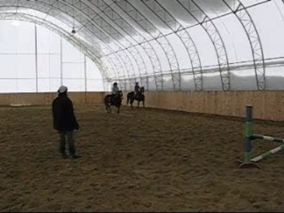 Moi et Canelle - Obstacle (X) au trot