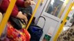 Woman defends muslim couple after listening to racist rant on train HD