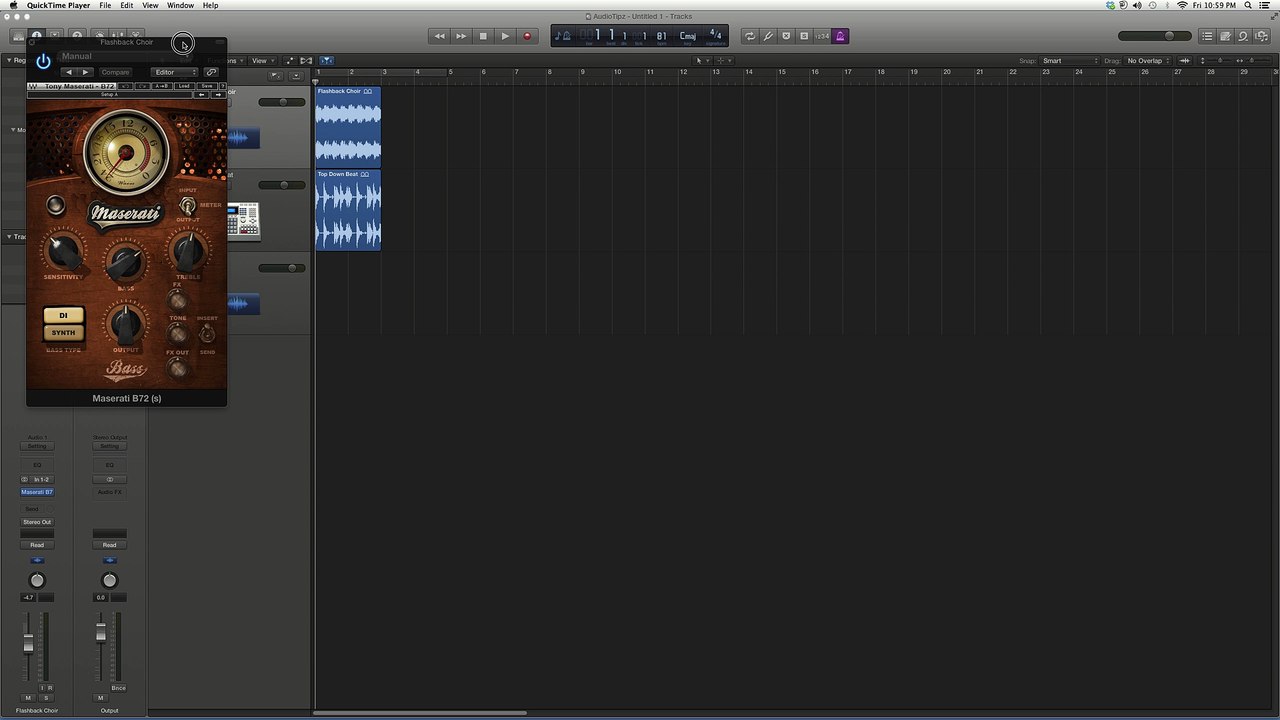 Maserati B72 In Logic Pro