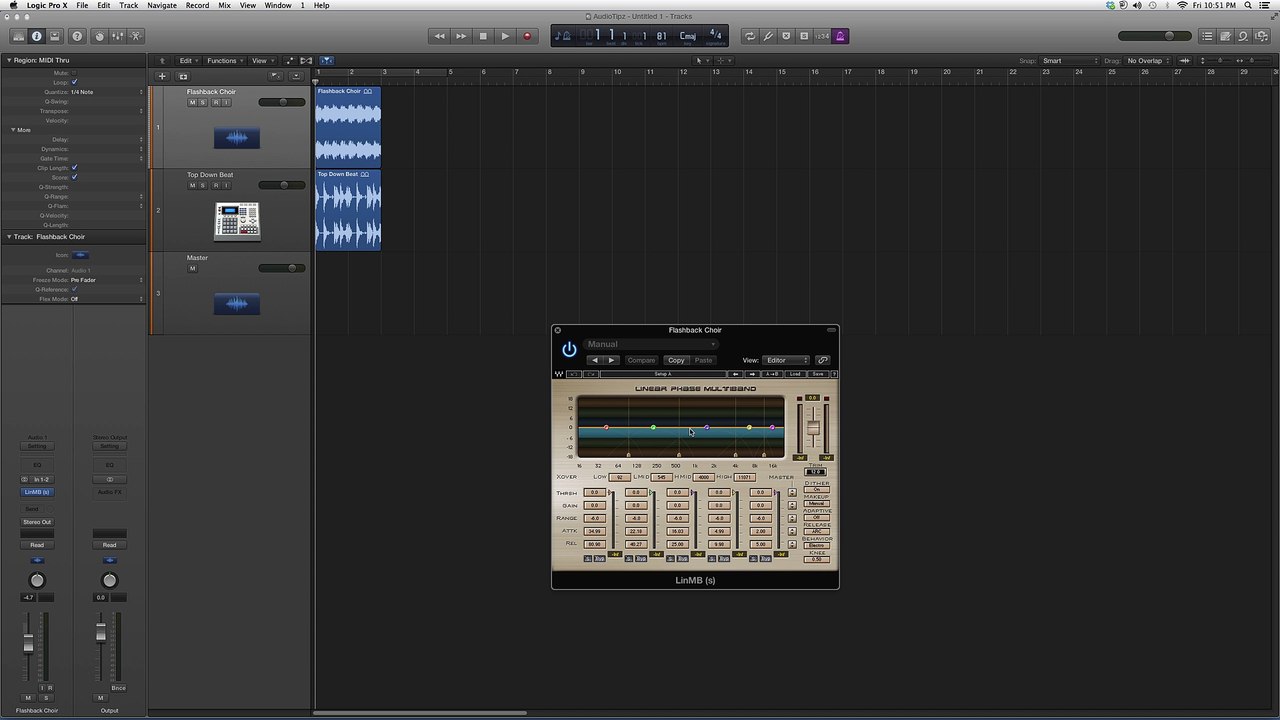 Lin Multiband In Logic Pro