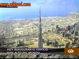 Dubai inaugura la torre más alta del mundo