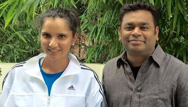 AR Rahman Meets Sania Mirza To Congratulate Her ...- 123 Cine news - Tamil Cinema News