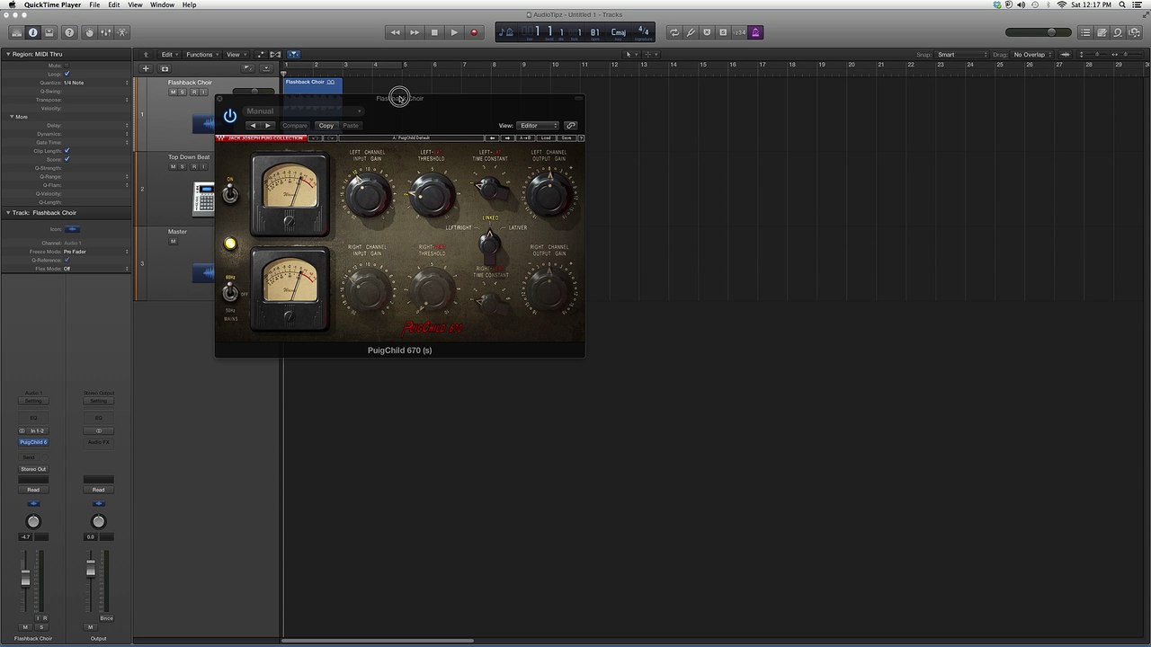 Waves PuigChild 670 In Logic Pro