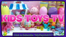 Mickey Mouse Play Doh Barbie Kinder Surprise Eggs Peppa Pig Doc mcstuffins egg