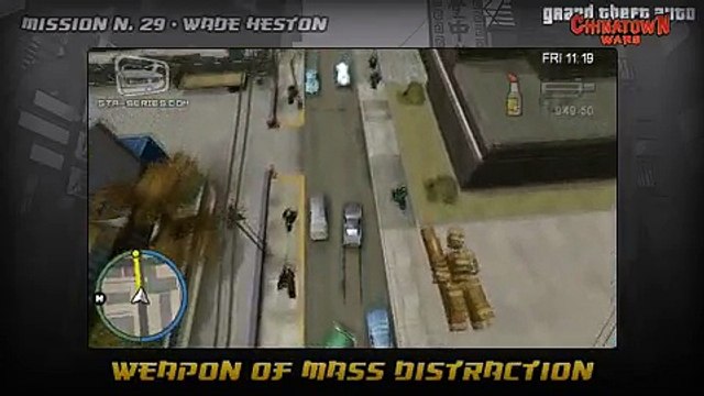 GTA Chinatown Wars - Walkthrough - Mission #29 - Weapon of Mass Distraction
