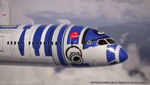 Nippon Airways Star Wars Plane STAR WARS JET _ R2-D2 JET