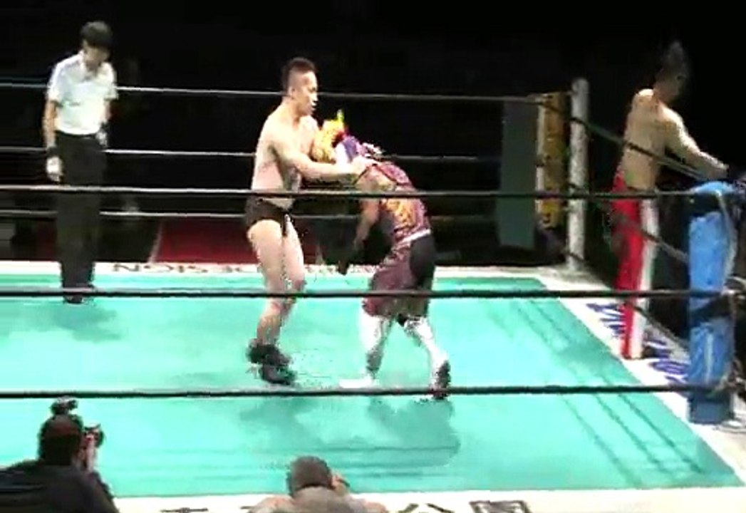 Ultimo Dragon & Kenbai vs. Rui Hyugaji & Kinya Oyanagi (Michinoku Pro)