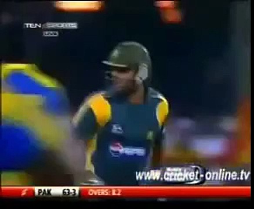 SHAHID AFRIDI FIGHT AGRESSIVE