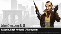 GTA 4 - Unique Stunt Jump #22 - East Holland (Algonquin)
