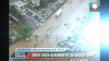 Inundaciones en Sao Paulo tras lluvias torrenciales
