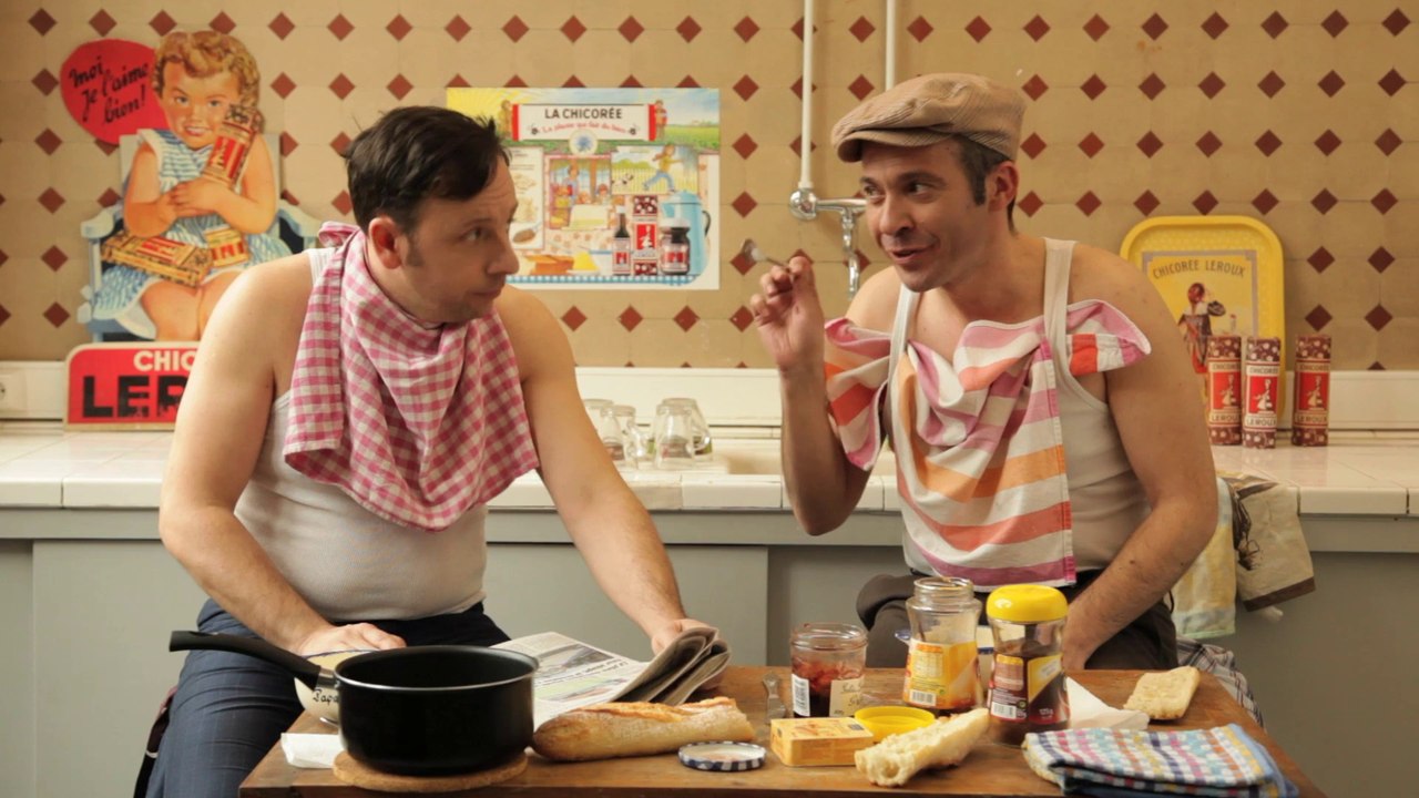 5 - Zeph et Parrain au Musée de la Chicorée