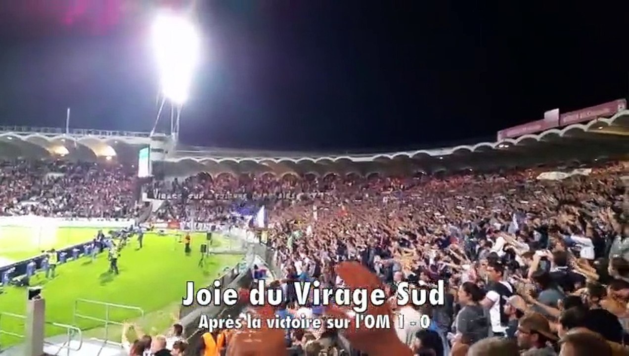 Ambiance Virage Sud Girondins de Bordeaux - Olympique de Marseille (1-0)