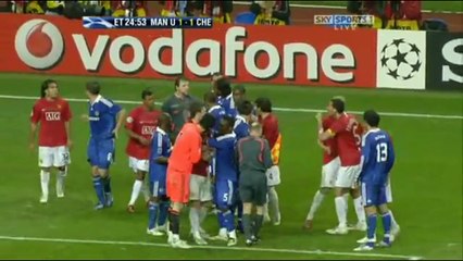 Manchester United vs Chelsea Fight