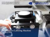 Customized semi automatic bottle cover labeling machine,flat face labeling machine