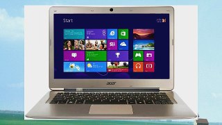 Acer Aspire S3391 133inch Ultrabook Aluminium Intel Core i5 3317U 17GHz 4GB RAM 500GB HDD LAN WLAN BT Webcam Integrated