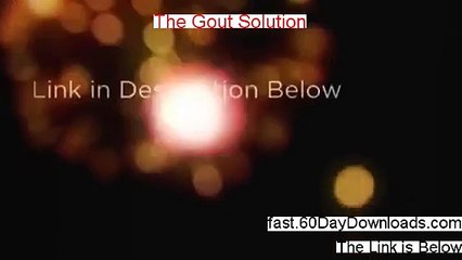 The Gout Solution review and download link