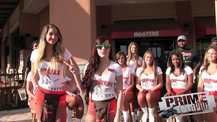 Channelside Hooters ALS Ice Bucket Challenge