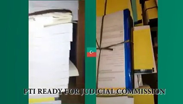PTI Evidence & Proofs for the Judicial Commission