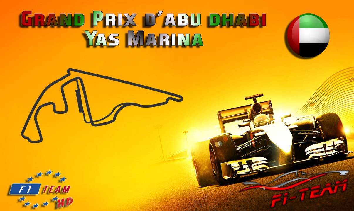 Grand PRix D'Abou Dhabi F1-Team TV Saison 2
