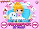 Baby Barbie chickenpox attack  game - Baby Barbie recover from the chickenpox attack