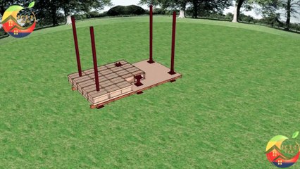 Rainbow by ECS-3.COM: The process of building a single-module building 3x6 m