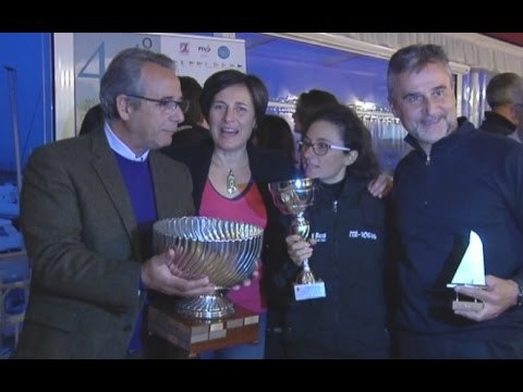 Napoli - Vela, la premiazione del Trofeo Gaetano Martinelli (16.04.15)