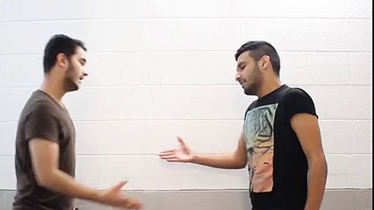 Getting into a fight Boys vs Girls hahahahaha very funny