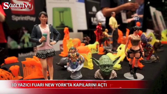 3D Yazıcı Fuarı kapılarını açtı