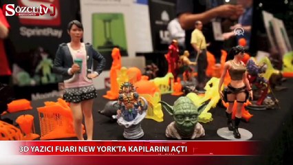 3D Yazıcı Fuarı kapılarını açtı