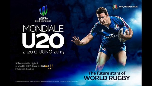 Mondiali U20, ci vediamo il 2 giugno!