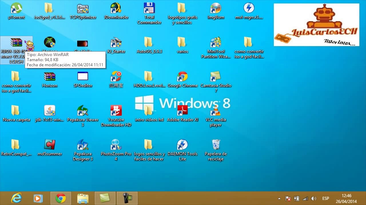 Como descargar y utilizar xbox360 iso extract