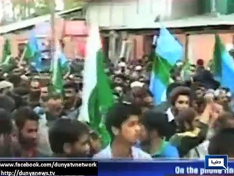 Dunya News - Hurriyat Leader Syed Ali Geelani And Musarat Alam Under House Arrest In Indian-Held Kashmir