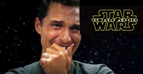 L'incroyable réaction de Matthew McConaughey devant le trailer de Star Wars 7