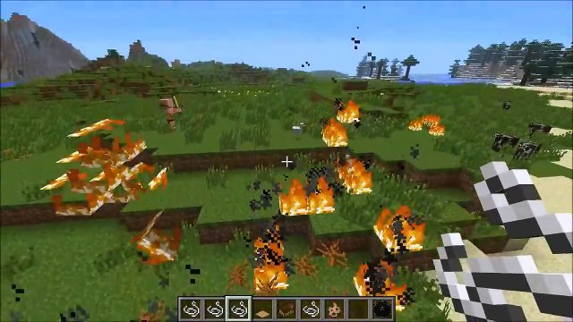Minecraft EPIC TORNADO MOD (TIDAL WAVES, FLYING MOBS, AND TORNADOES) Mod Showcase