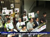 Chine: une journaliste condamnée à 7 ans de prison pour diffusion de 