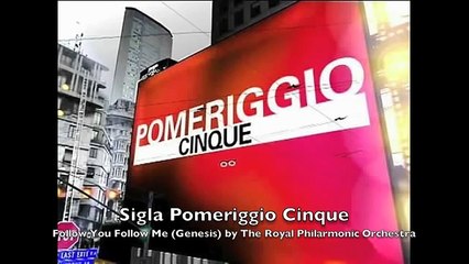 Sigla Pomeriggio Cinque - Follow you Follow me (Genesis) by The Royal Philharmonic Orchestra