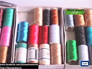 Dunya News - Hyderabad: Artist Muhammad Ashraf makes amaizing art from silky threads