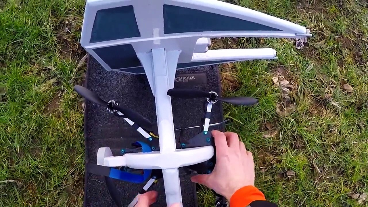 Drone Transformed Into Star Wars Tie Interceptor