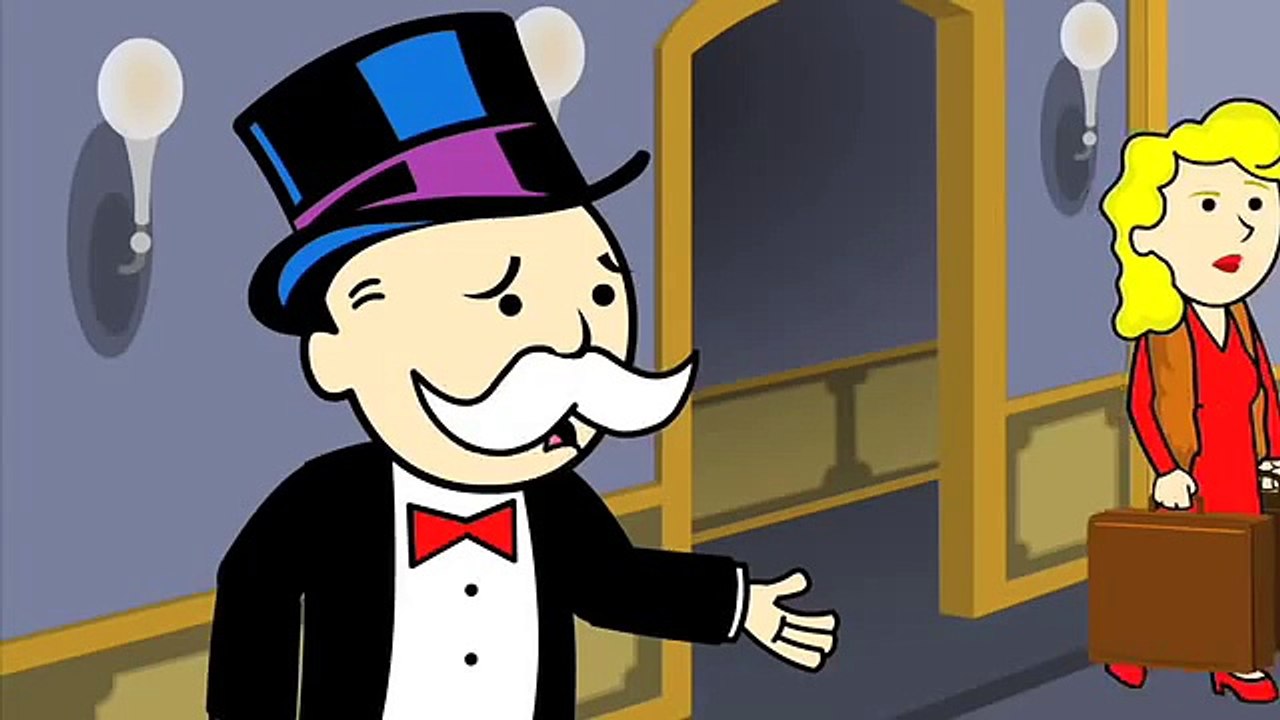 Monopoly Man Goes Bankrupt