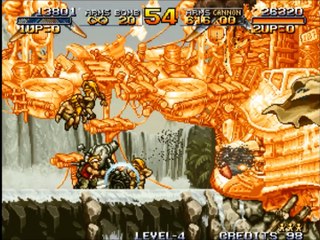 Coop de l'Extreme sur Metal Slug 1 : L'Attaque des Nazie ! (1/2)