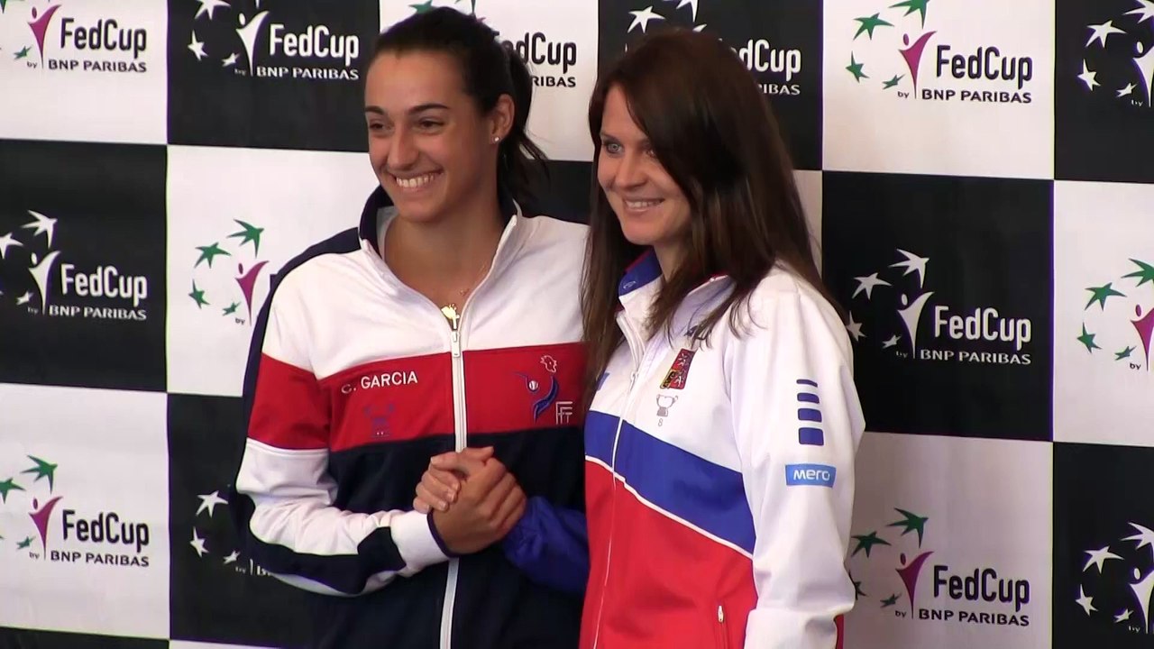 Fed Cup 2015, 1/2F #CZEFRA : le tirage au sort