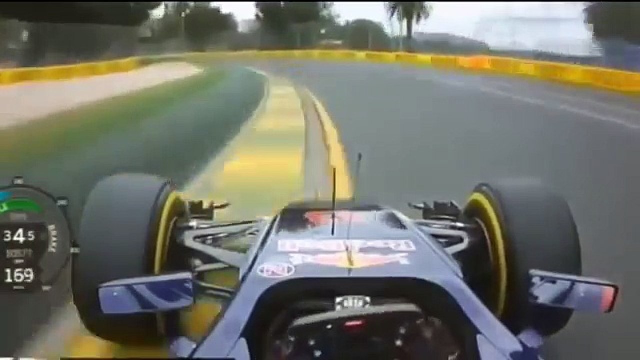 Max Verstappen Onboard Melbourne (Australia) | F1 2015