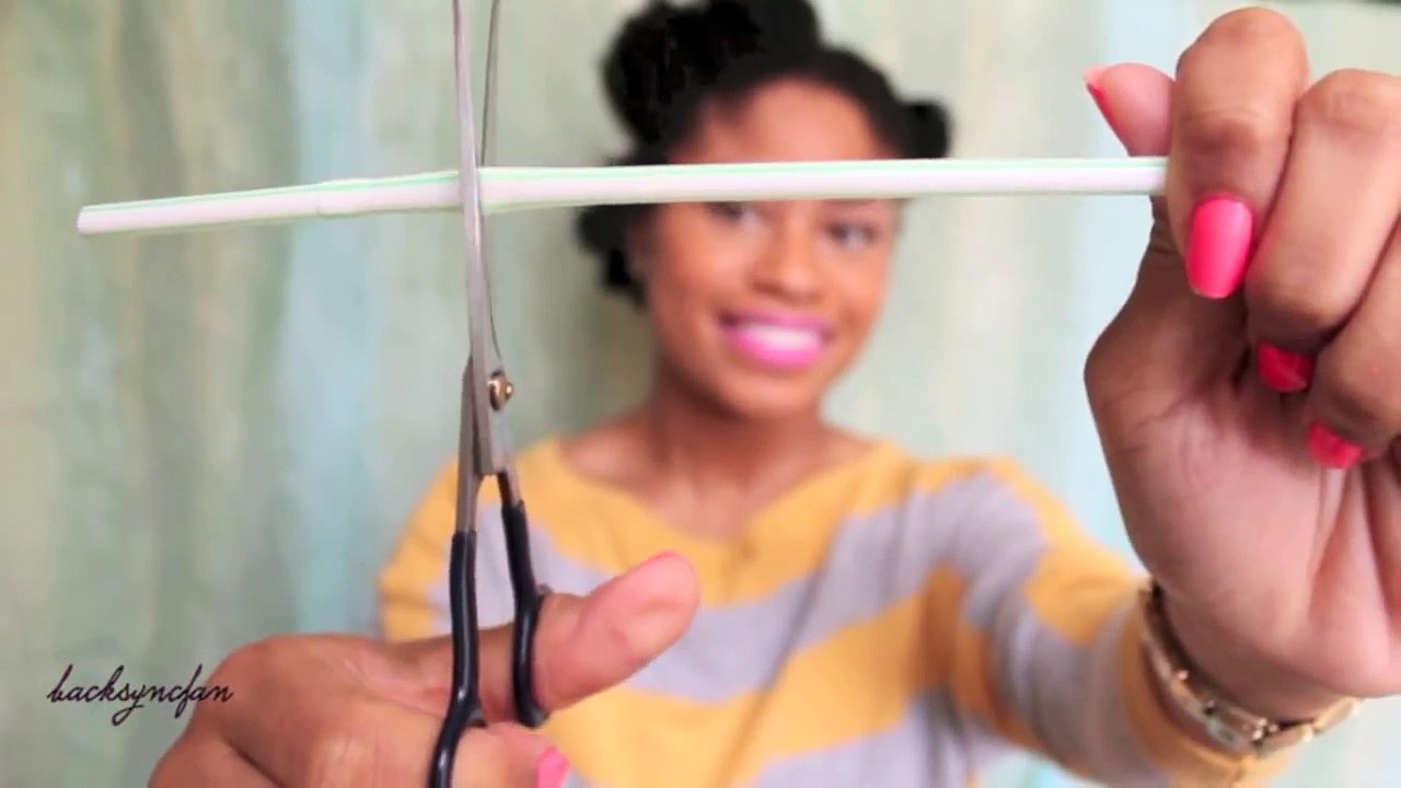 STRAW SET on NATURAL HAIR Defined, Bouncy Curls! video Dailymotion