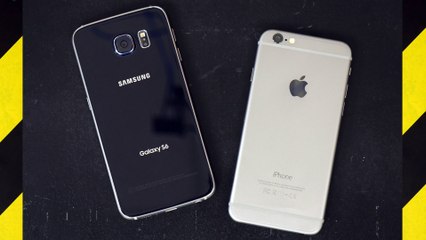 Galaxy S6 vs. iPhone 6 Drop Test!