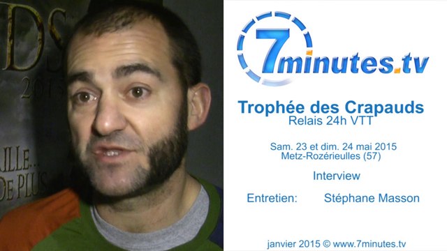 Crapauds 2015 Parcours Interview Henri Deker Riton