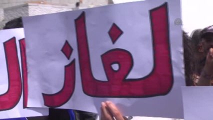 Ürdün'de "İsrail Doğal Gazı" Protestosu