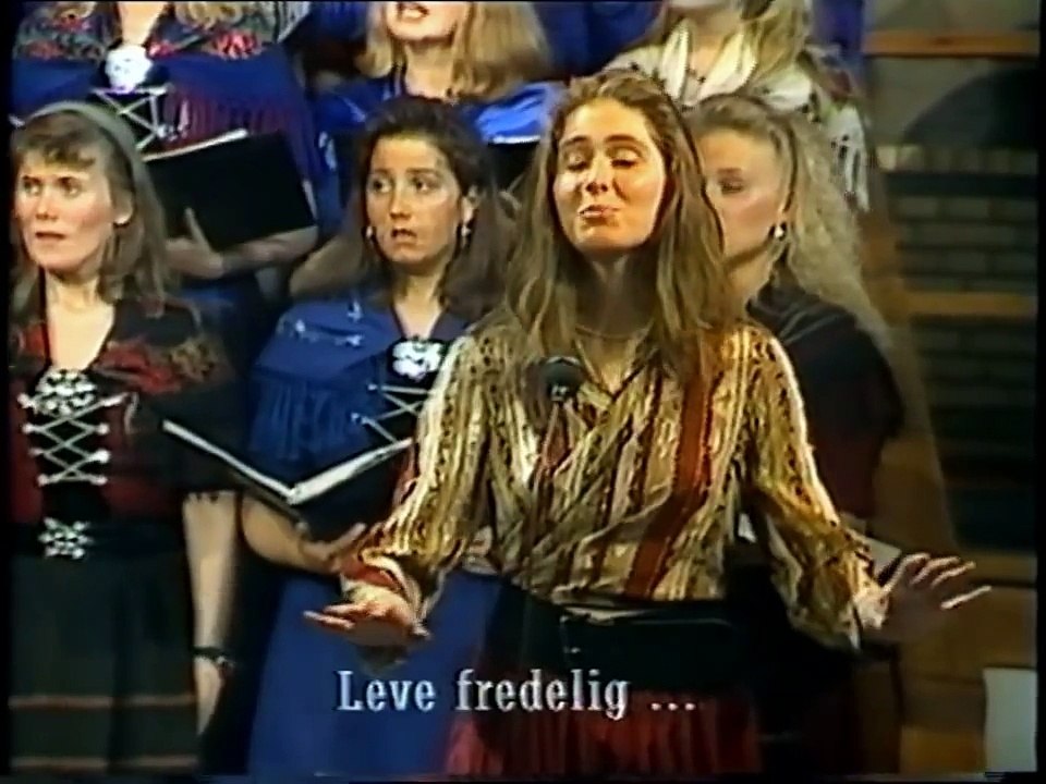 SISSEL KYRKJEBØ - Imagine, from John Lennon - 1991 TV Concert - HQ with Subtitles